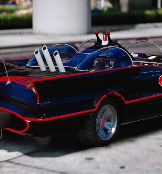 1966-batmobile in GTA 5