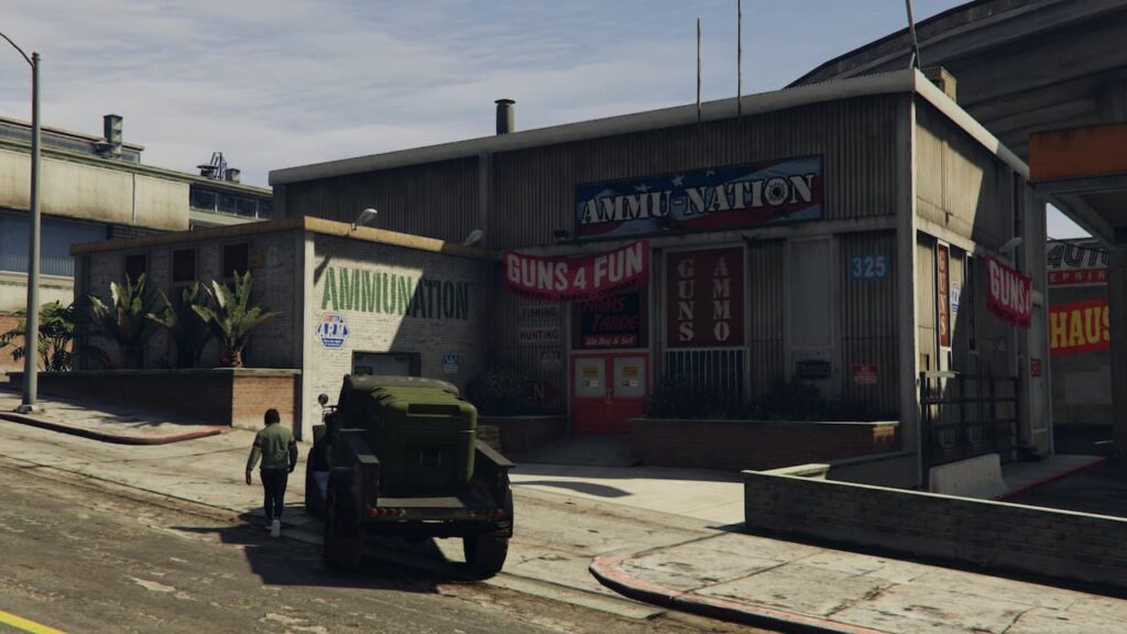 AmmuNation in GTA Online