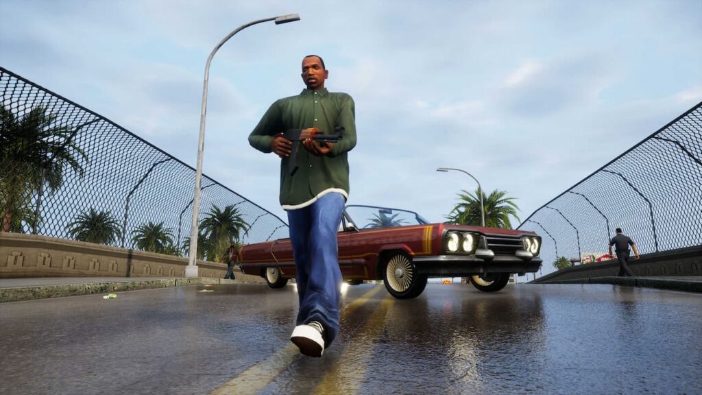 CJ in the GTA trilogy