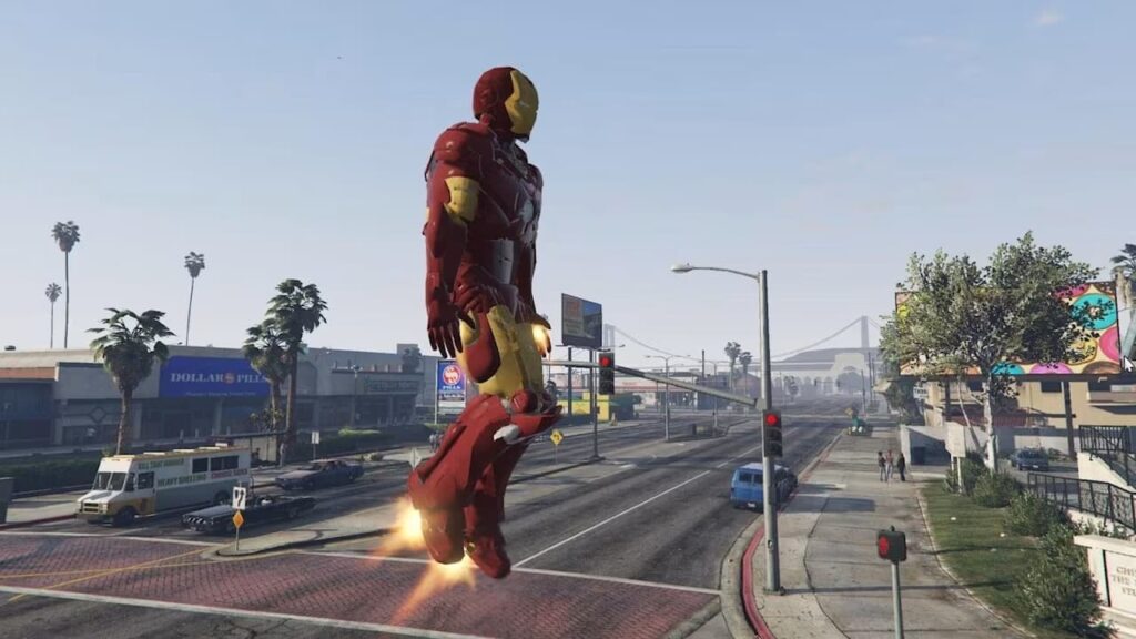 GTA 5 Iron Man mod