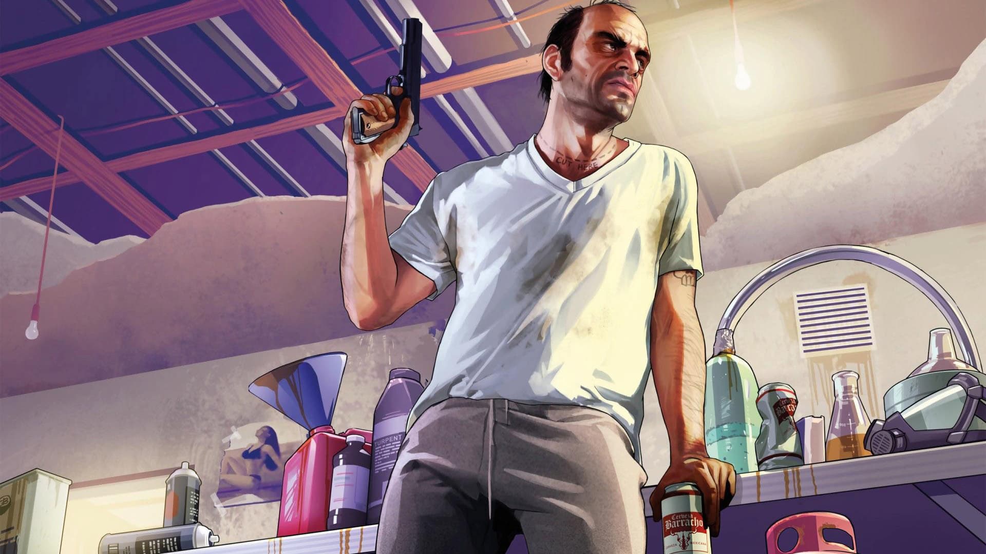 GTA 5 Trevor artwork