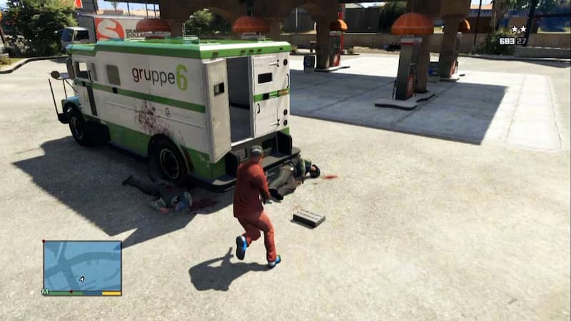 GTA 5 armored truck