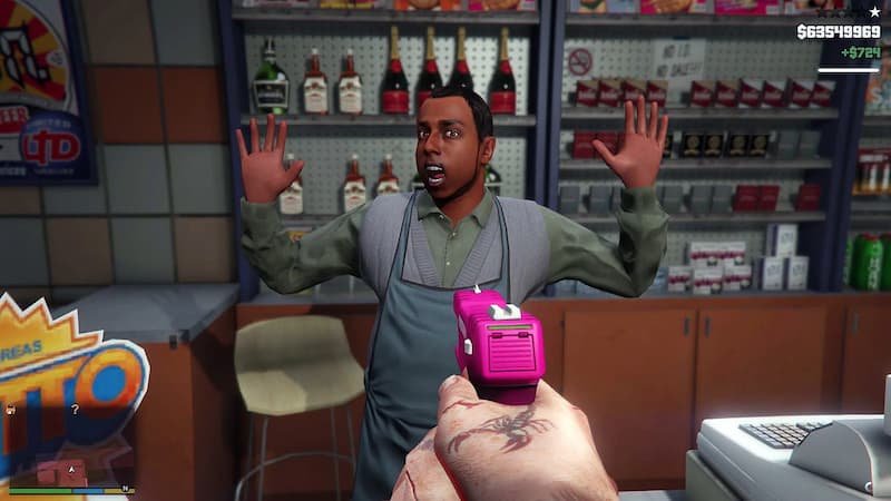 GTA 5 store robberies