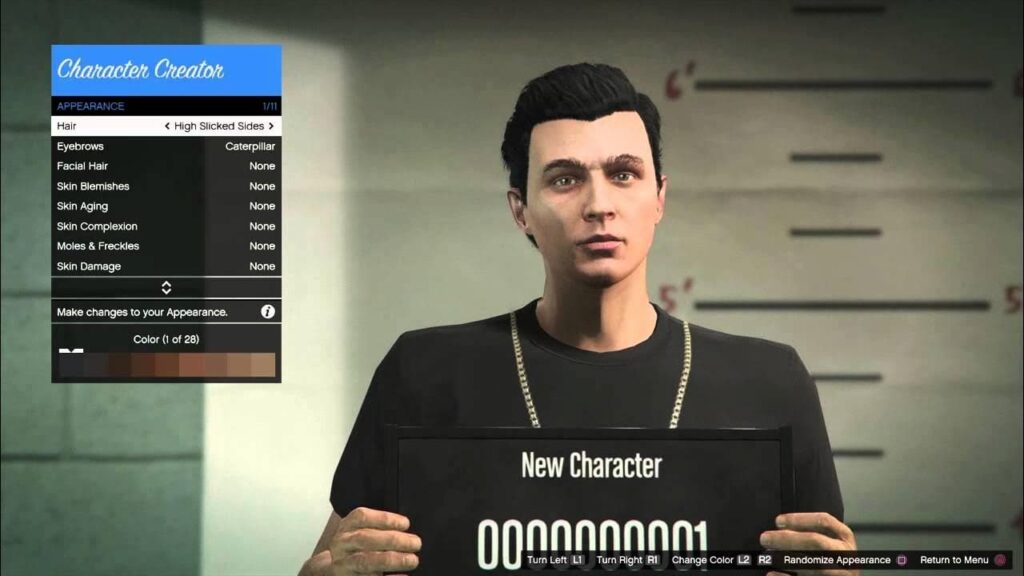 GTA Online character creator