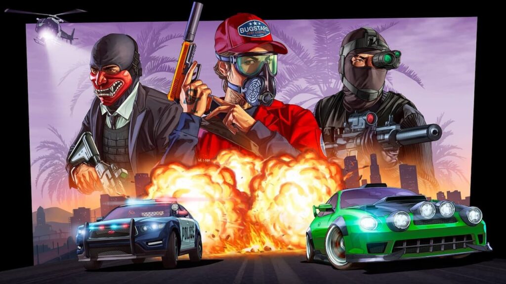 GTA Online key art