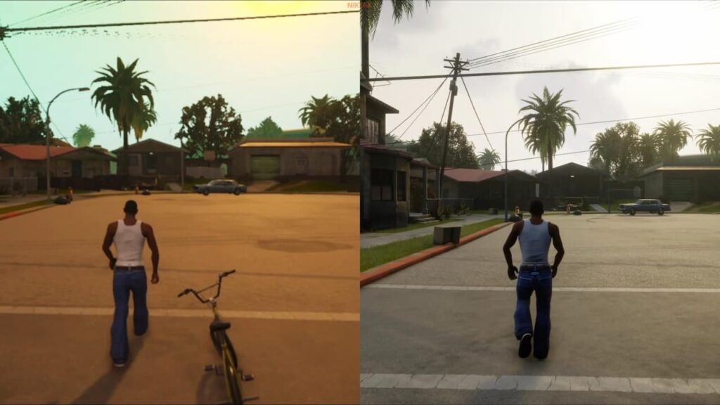 GTA San Andreas comparision