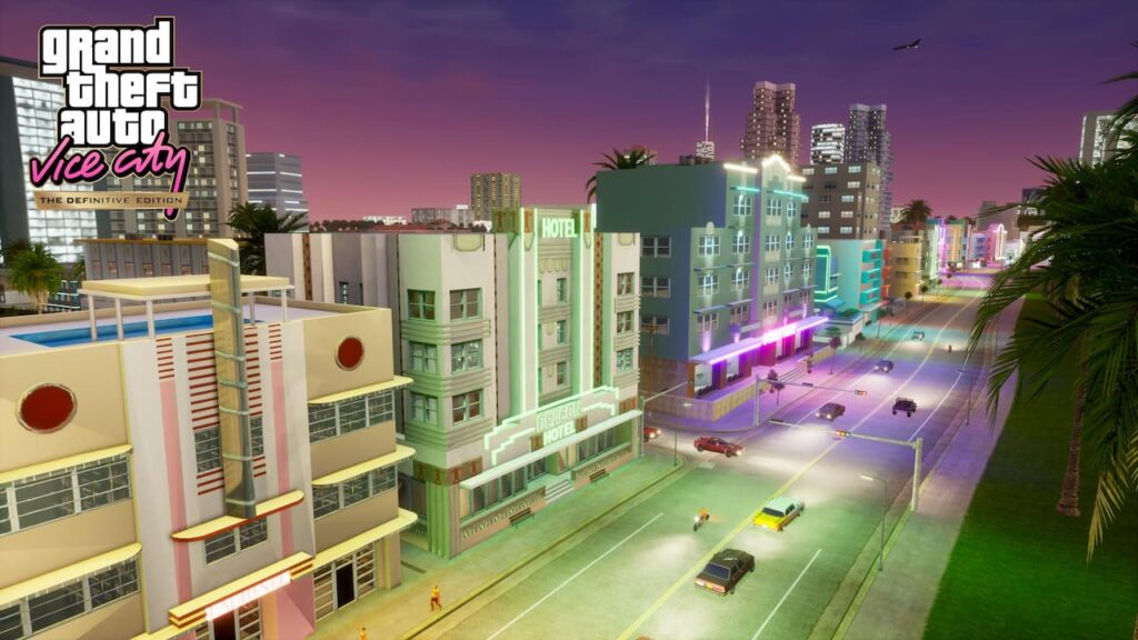 GTA Vice City title art