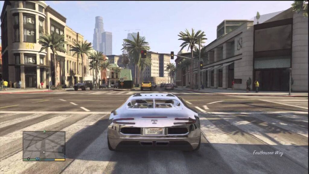 driving in GTA V