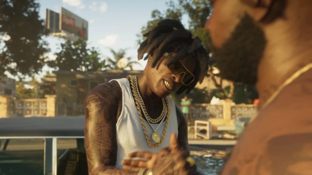 two characters from the GTA 6 trailer