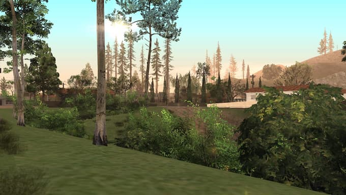 San Andreas Insanity Vegetation