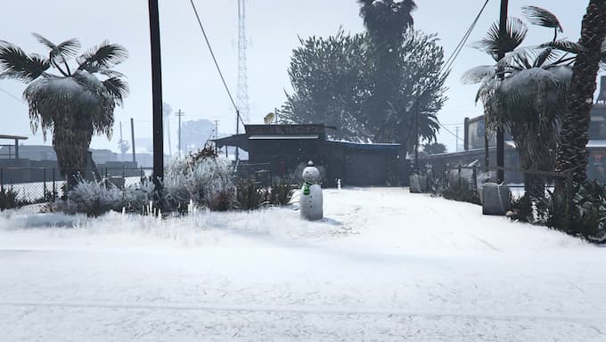 Snowman in GTA Online
