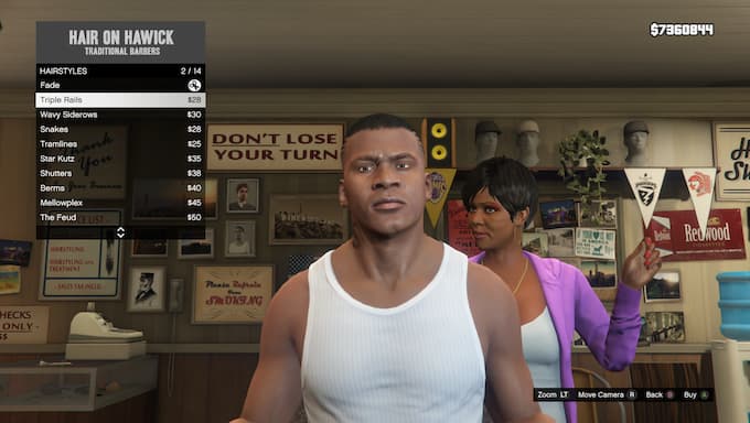 Barber in San Andreas