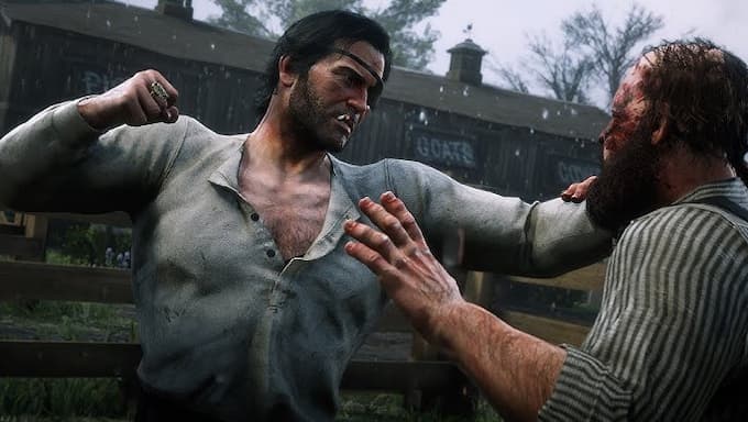 hand to hand combat in rdr2